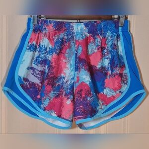 NIKE Dri-Fit Blue and Pink Athletic Shorts